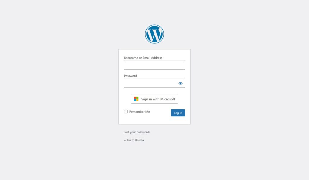 Single Sign-on with Microsoft for WordPress
