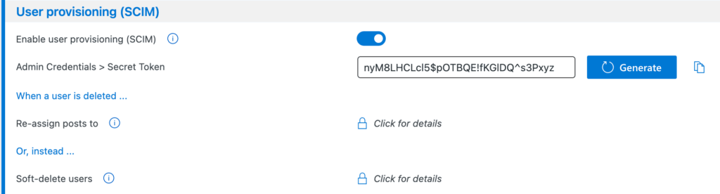 Sync users from Entra ID to WordPress using SCIM.