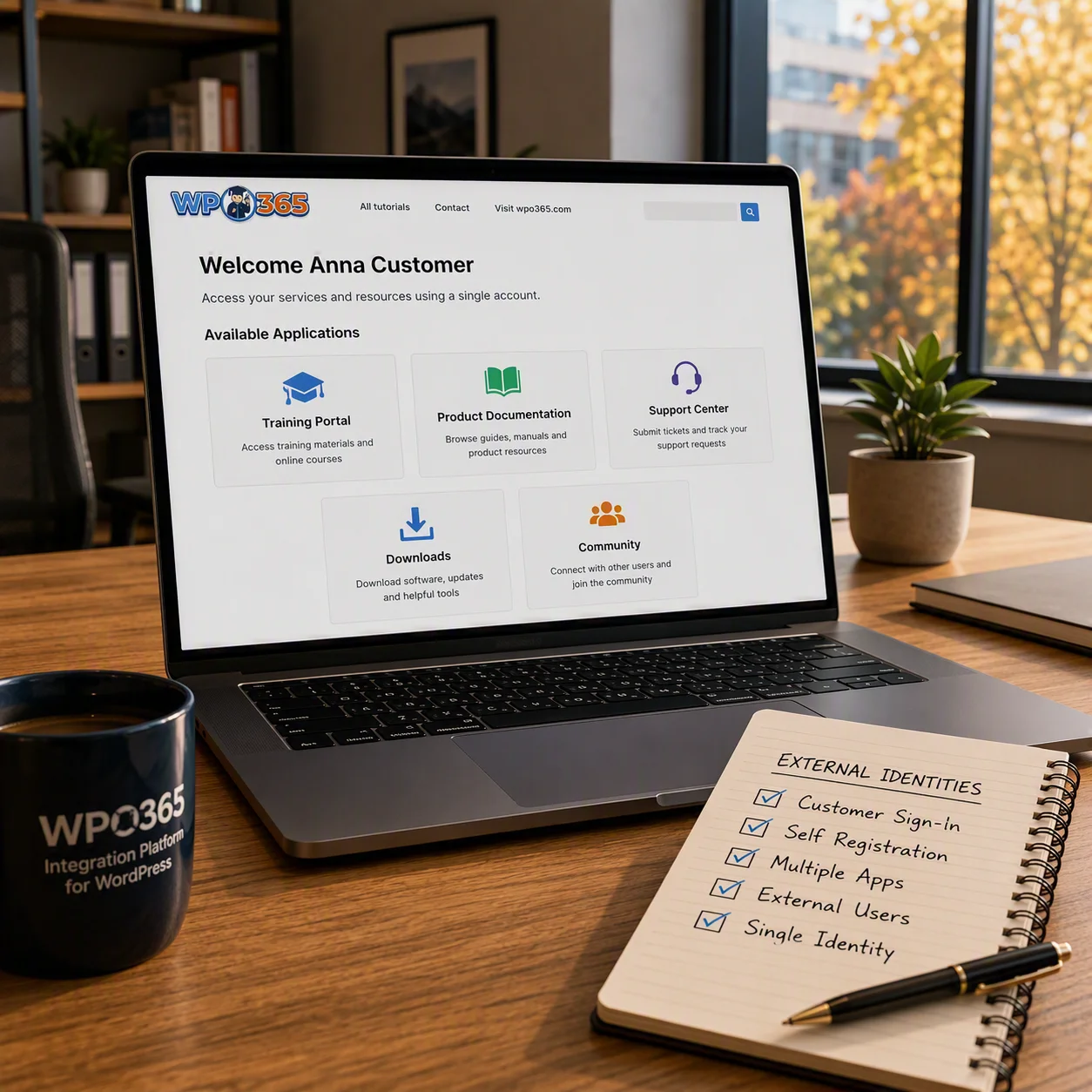 WPO365 - Integrate Azure AD B2C / Entra Ext. ID in WordPress