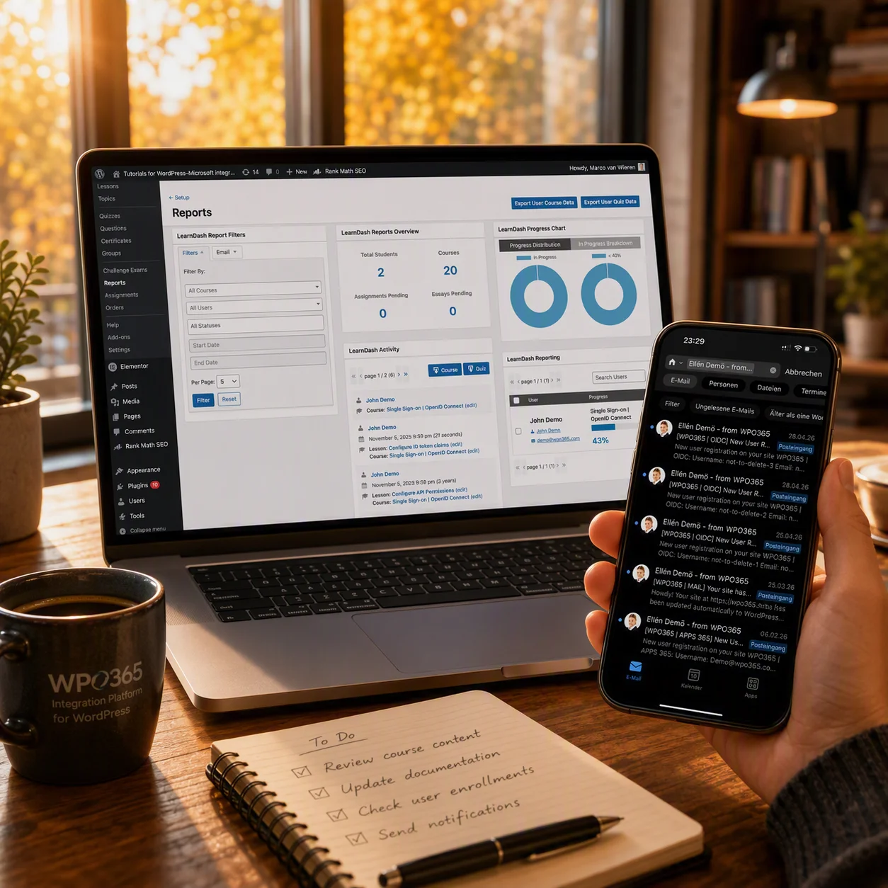 WPO365 - Send WordPress emails using Microsoft Graph