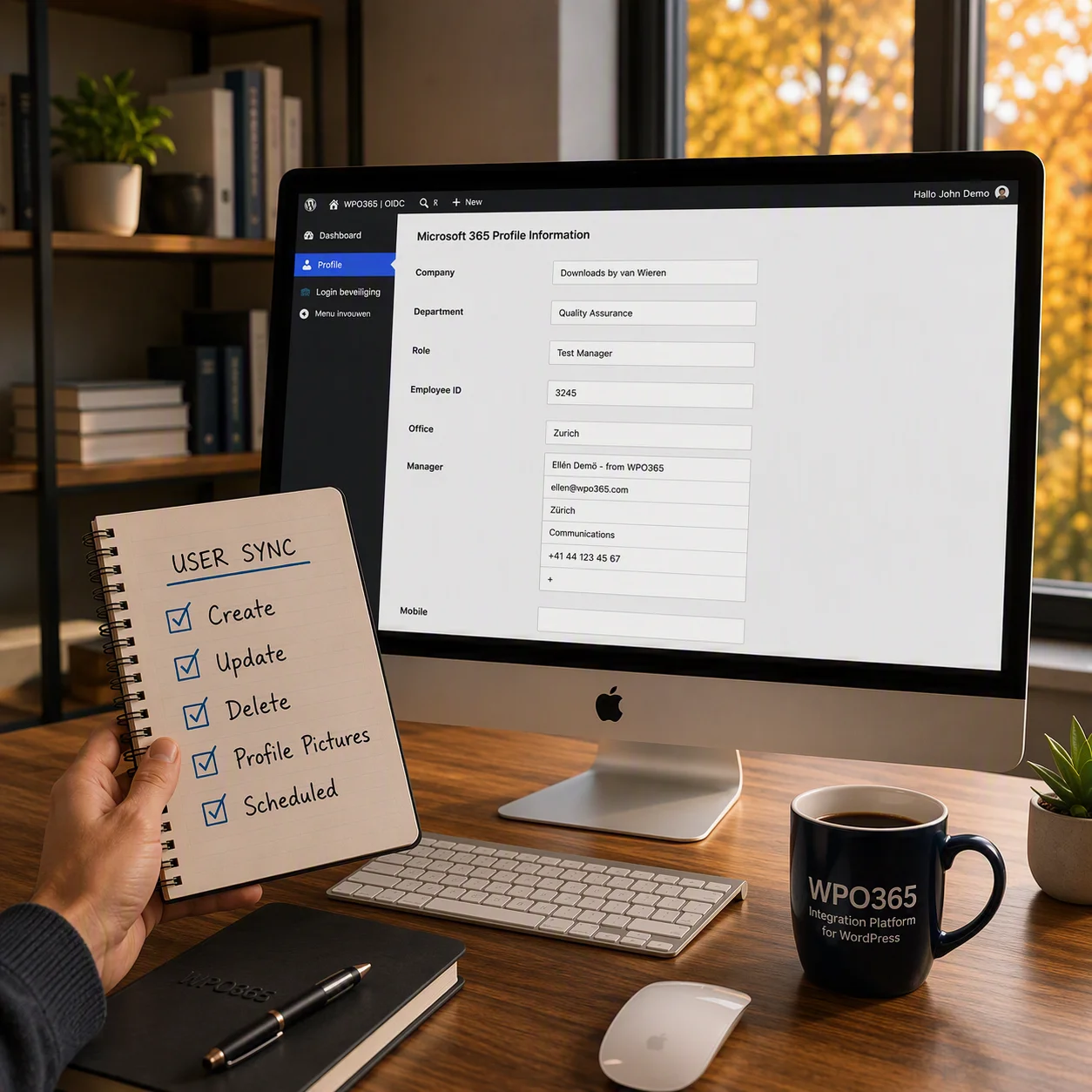WPO365 - Sync Users and Profiles
